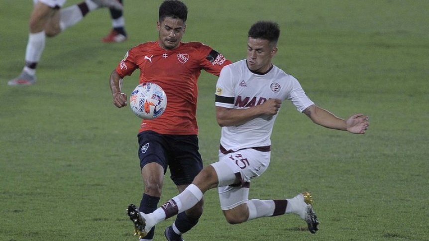 Lans le gan 1-0 a Independiente en el cierre de la primera fecha