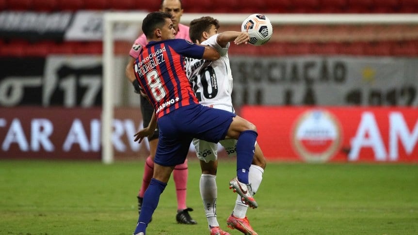 San Lorenzo, de buen partido, empató con Santos pero no le ...