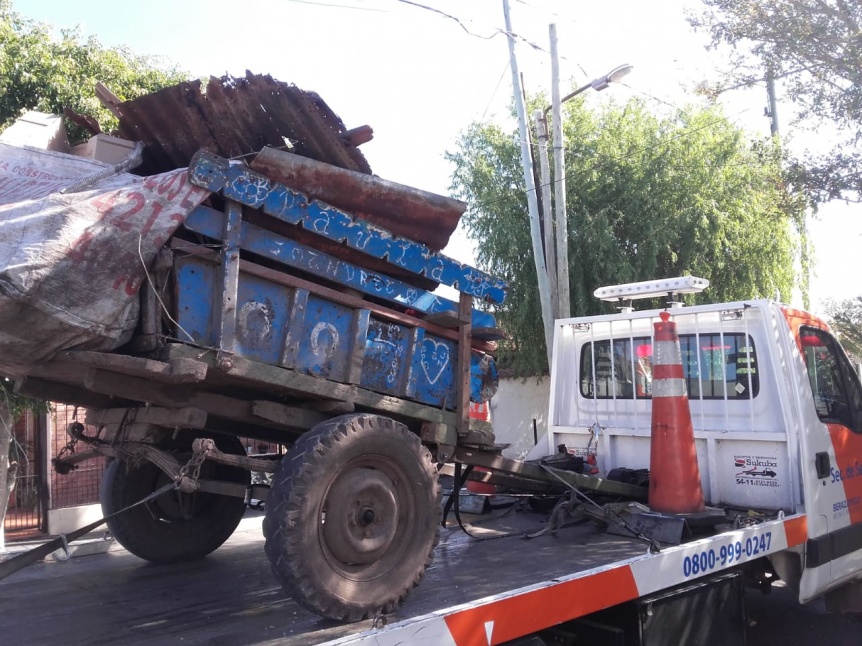 En Berazategui est prohibida la traccin a sangre