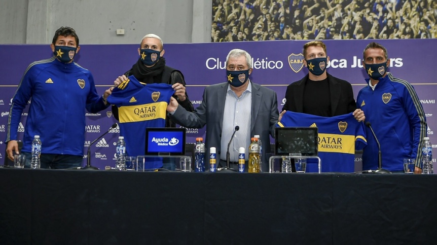 Briasco y Roln firmaron sus contratos y fueron presentados