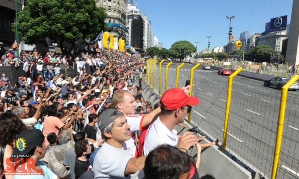 La 9 de Julio fue el escenario que convoco multitudes