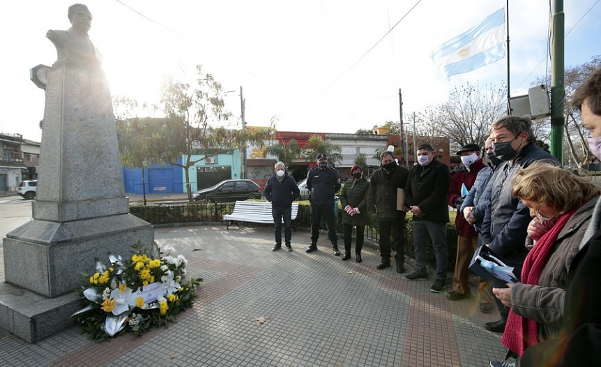 Cascallares encabez la celebracin por el 112 aniversario de Rafael Calzada