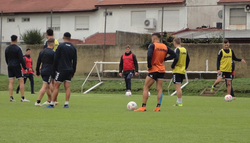 El plantel volvi al trabajo en el campo auxiliar