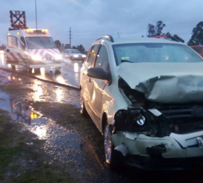 Choque mltiple en la Autopista Bs. As  La Plata a la altura de Quilmes