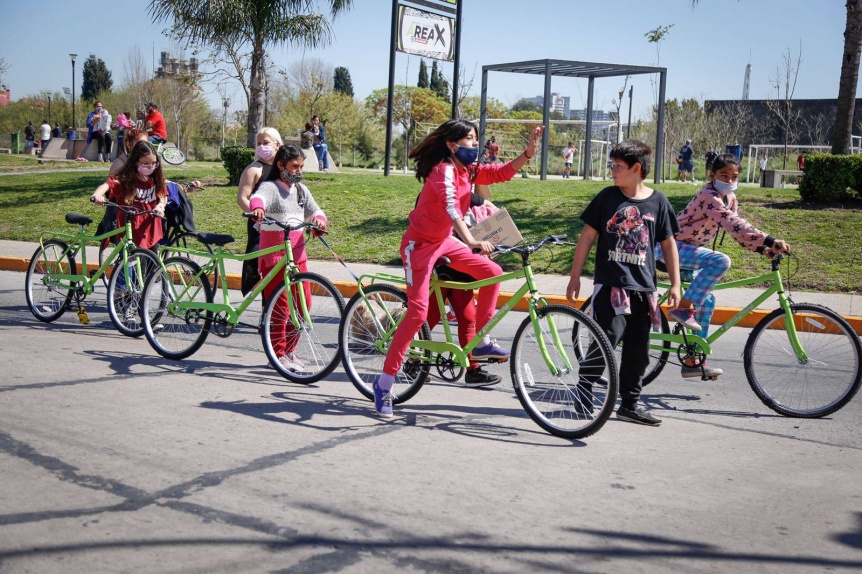 Avellaneda: Nueva entrega del programa municipal Tu Primera Bici