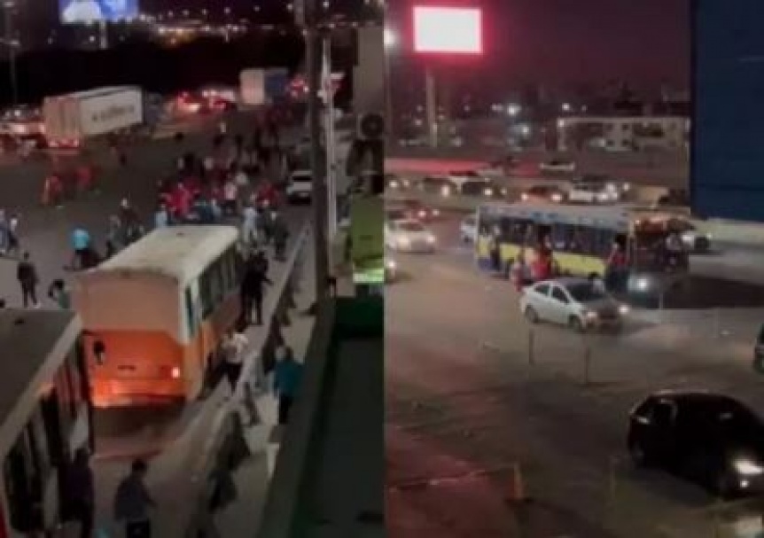 Enfrentamiento entre hinchas de Racing y River en Dock Sud: hubo heridos