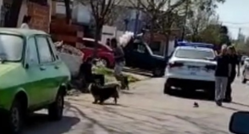 Un hombre se habra resistido a ser arrestado, se agarr a trompadas con policas y fue baleado