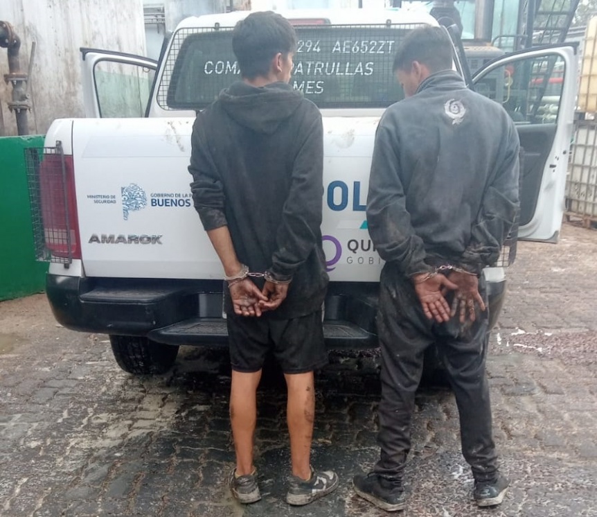 Dos menores detenidos en Solano acusados de ir con un revlver en la calle