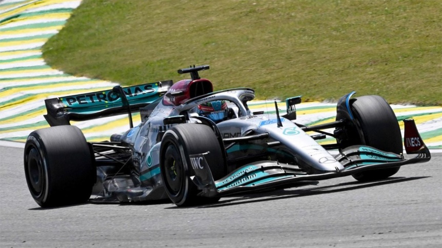 George Russell Ganó La Carrera Sprint Del GP De Brasil