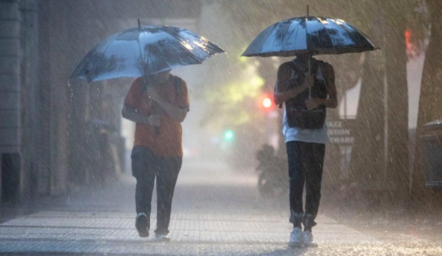 Alerta amarilla en el AMBA: Fuertes tormentas durante todo el da