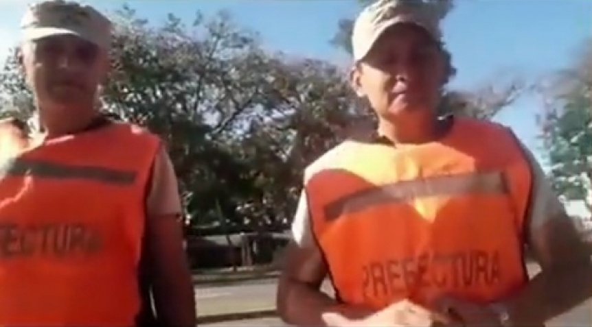 VIDEO | Emotiva reaccin de dos agentes de Prefectura ante un Veterano de Malvinas