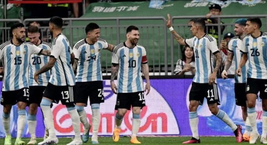 La Seleccin Argentina venci a Australia y comenz la gira asitica con el pie derecho