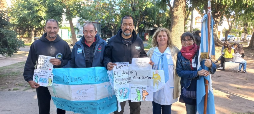 Emotivo homenaje en Don Bosco a los cados en Malvinas