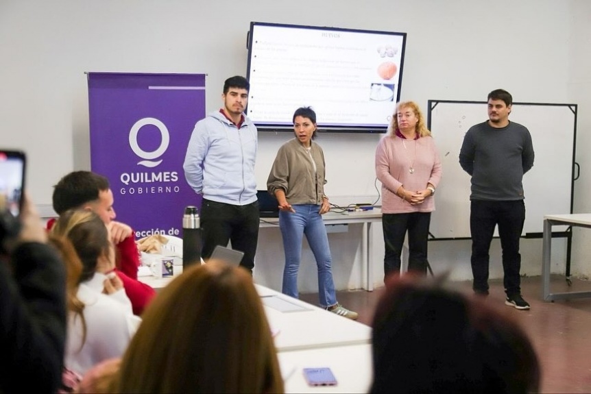 Mayra Mendoza en Quilmes TEC: Estos espacios son importantes porque generan una salida laboral