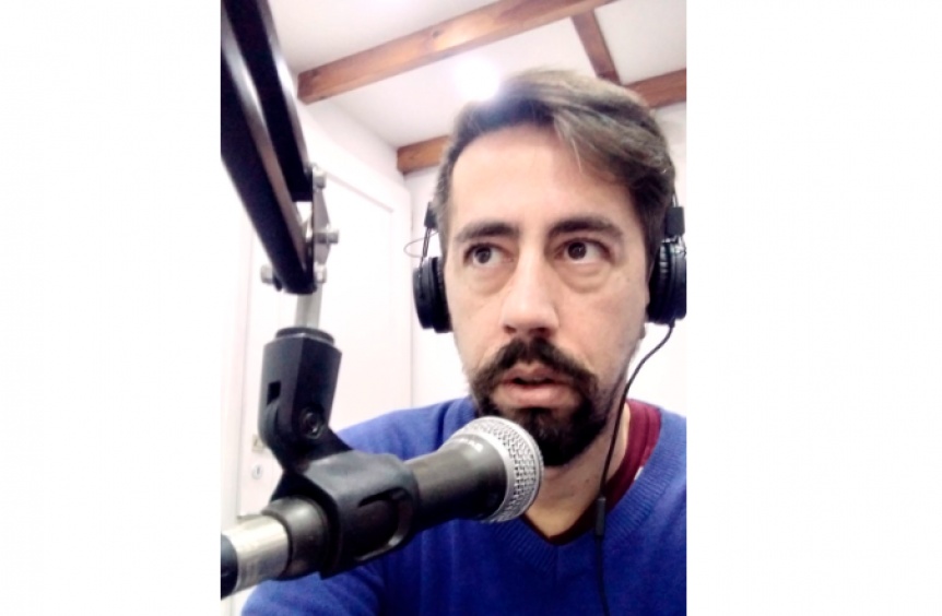 Dolor por la sorpresiva muerte de joven periodista de Berazategui: Gustavo Pulido