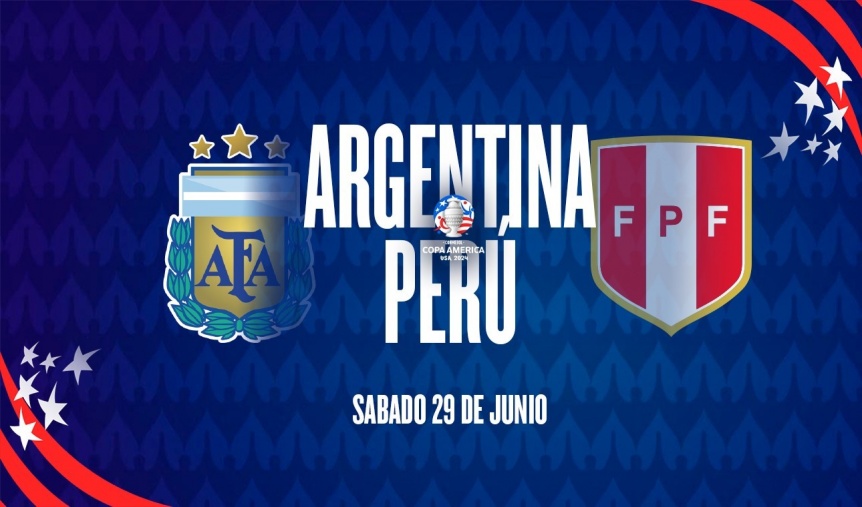 Argentina se enfrenta a Per buscando finalizar primero en el grupo