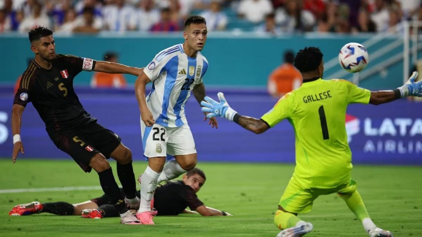 Argentina y Ecuador juegan el primer partido de los cuartos de final