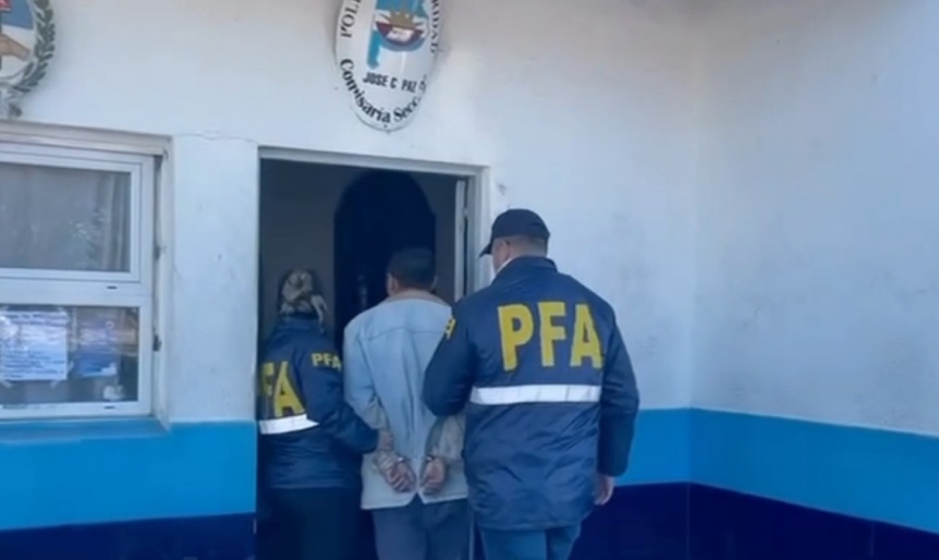 La Polica Federal detuvo en Jos C. Paz a un prfugo de la justicia acusado de homicidio