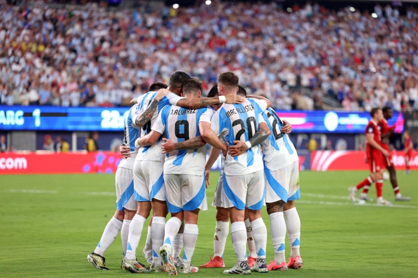 La Seleccin Argentina venci a Canad y clasific a la final