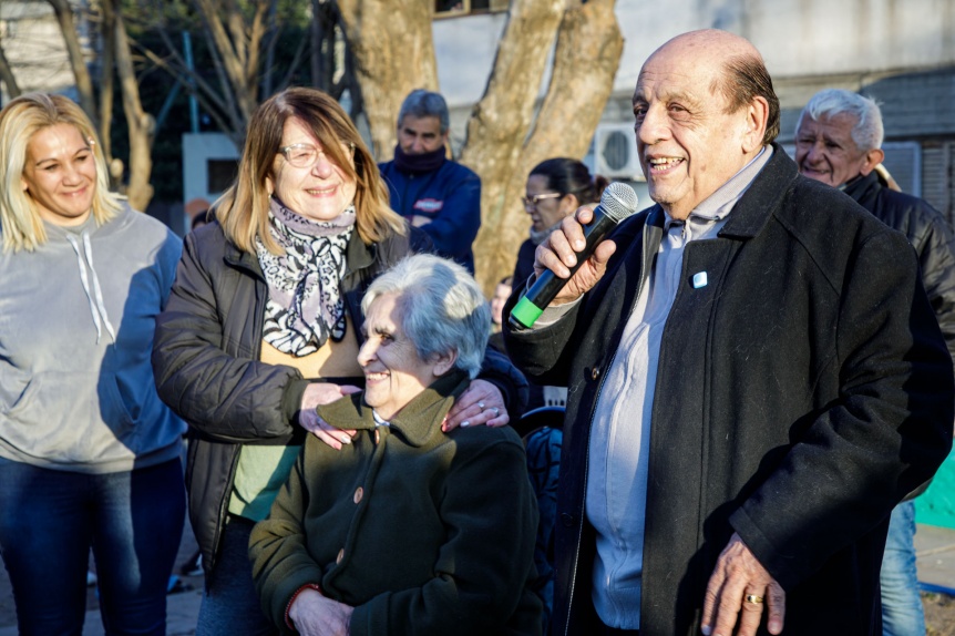 Berazategui: Inauguraron obras de puesta en valor en las plazas del barrio UOCRA