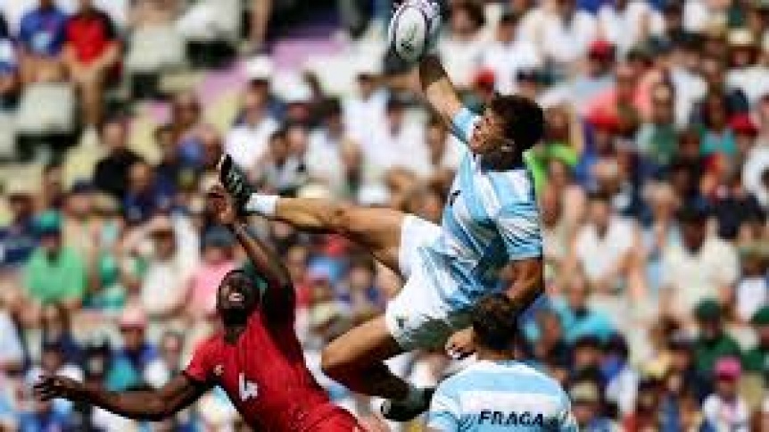 Debut triunfal de Los Pumas 7s ante Kenia en el Stade de France de Saint-Denis