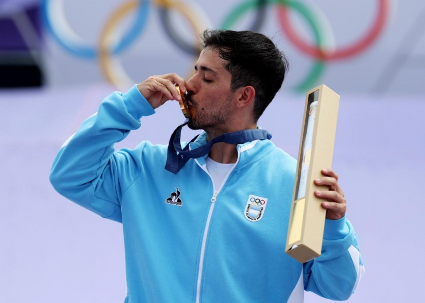 Maligno Torres es de oro! Le dio la primera medalla para Argentina