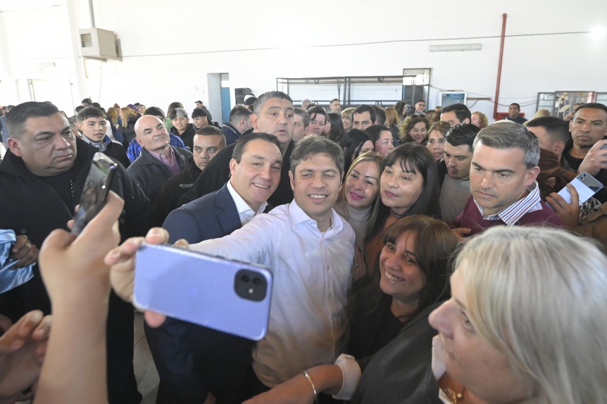 En Florencio Varela Kicillof encabez la presentacin del programa Escuelas Cuidadas