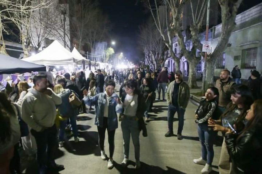 Mayra Mendoza recorri la 57 edicin de los tradicionales Fogones de Bernal