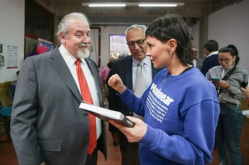 Mayra presente en la 12 Feria Editorial El Sur tambin publica llevada adelante en la UNQ