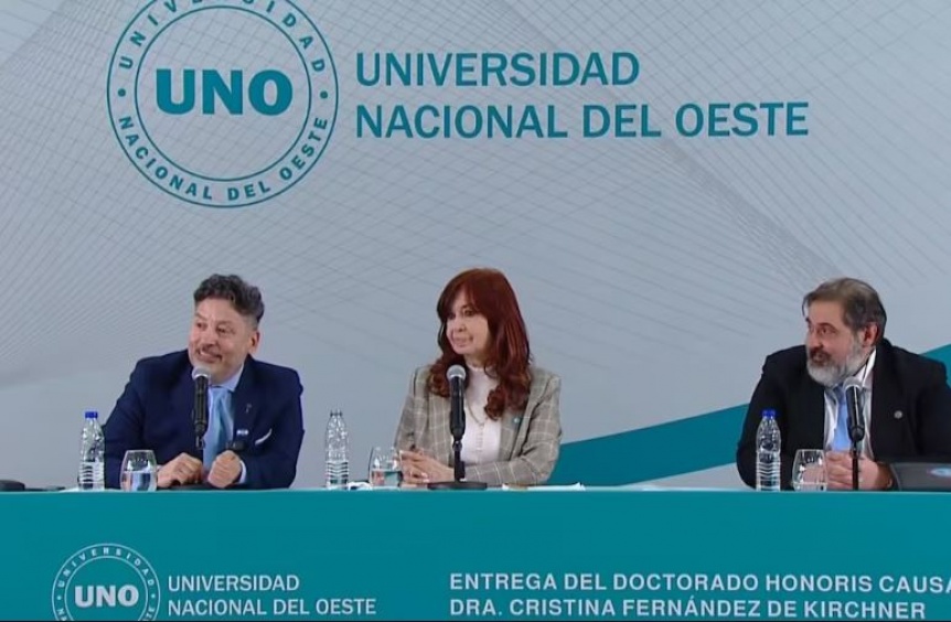 Cristina Kirchner apunt contra los 