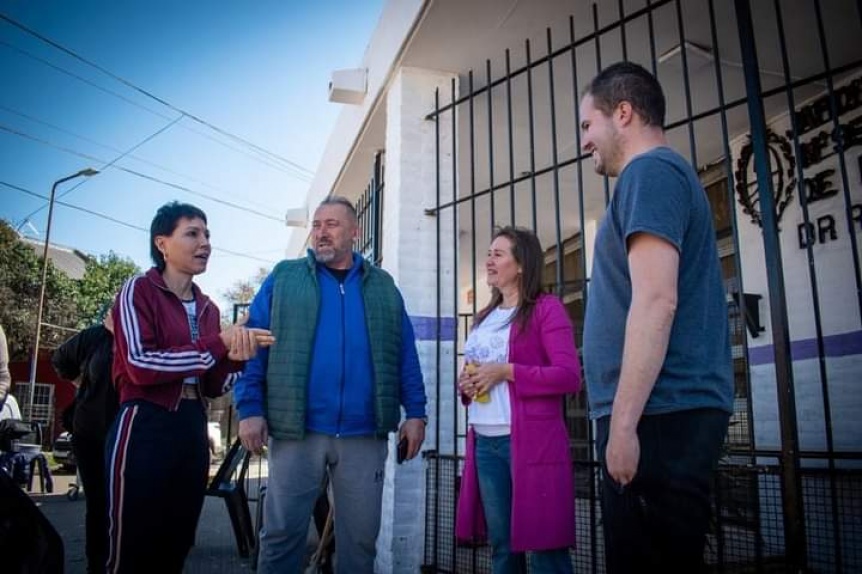 Mayra Mendoza particip de la jornada solidaria Participacin + Comunidad en el barrio La Paz