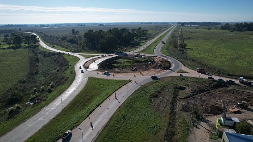 Avanzan las obras de mejoramiento integral de la Ruta Provincial 6