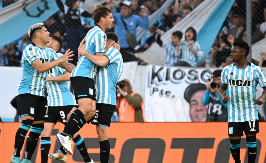 Un entonado Racing abre la serie ante Athletico Paranaense en Brasil