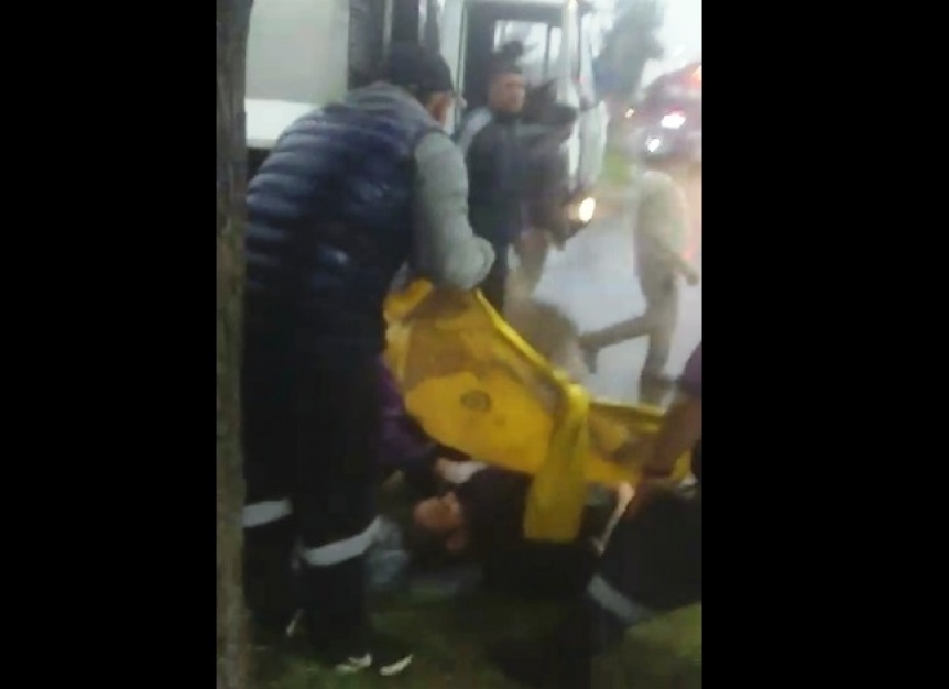 VIDEO | Atropellaron a un recolector de residuos cuando trabajaba en la Ribera