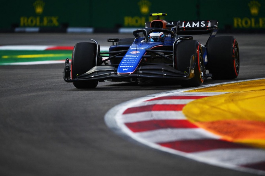 Franco Colapinto largar desde el puesto 12 en el Gran Premio de Singapur