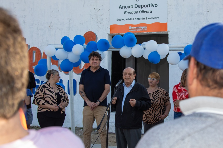 Inauguraron obras en el barrio San Pedro de Berazategui