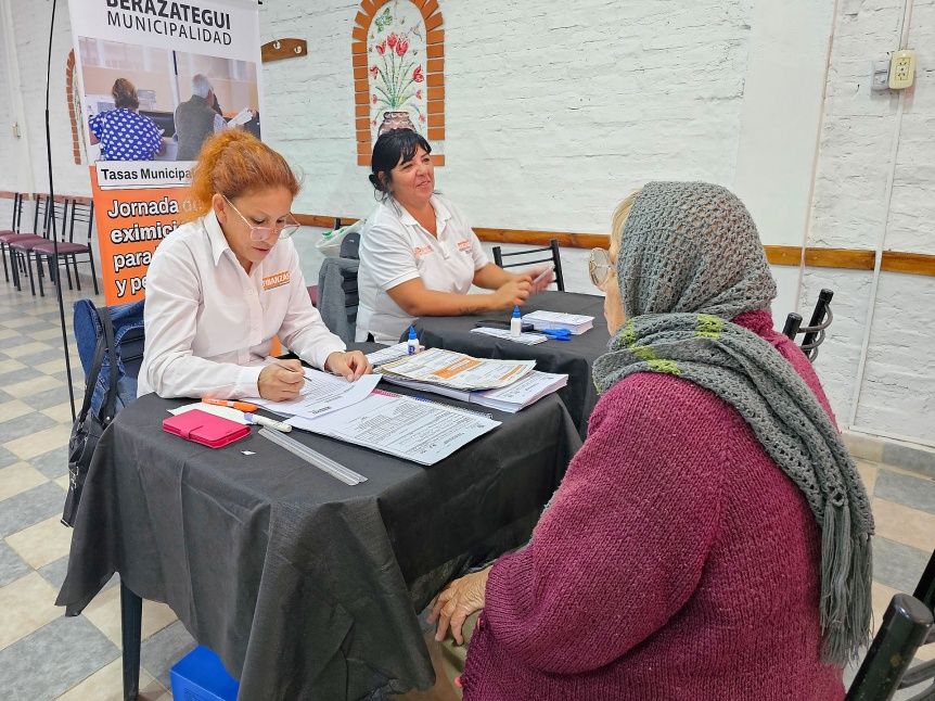 Jubilados y pensionados de Berazategui podrn tramitar la eximicin del pago de tasas