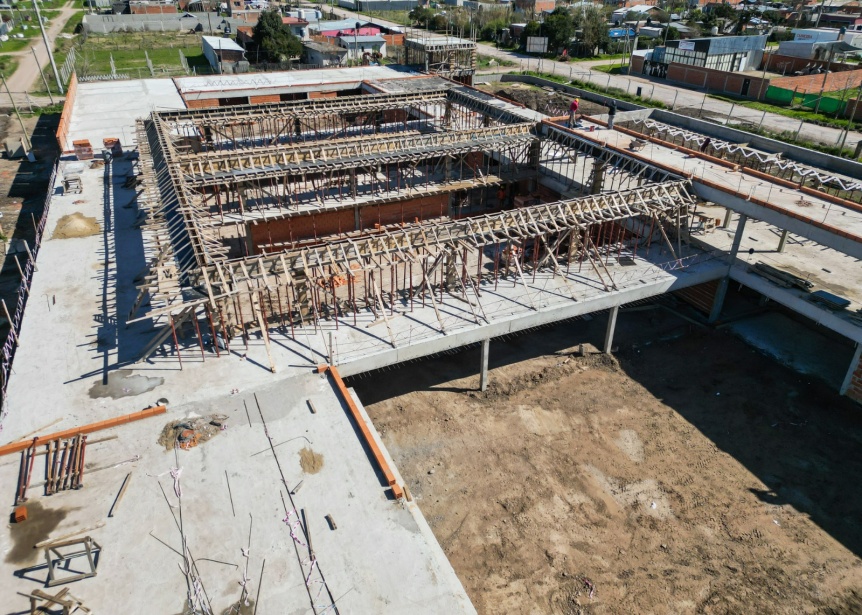 El Pato: Avanza la obra de urbanizacin del barrio Once