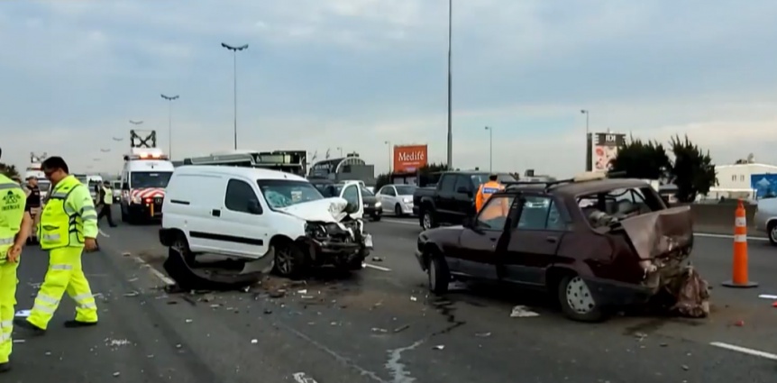 Choque fatal en Panamericana: un muerto y dos heridos