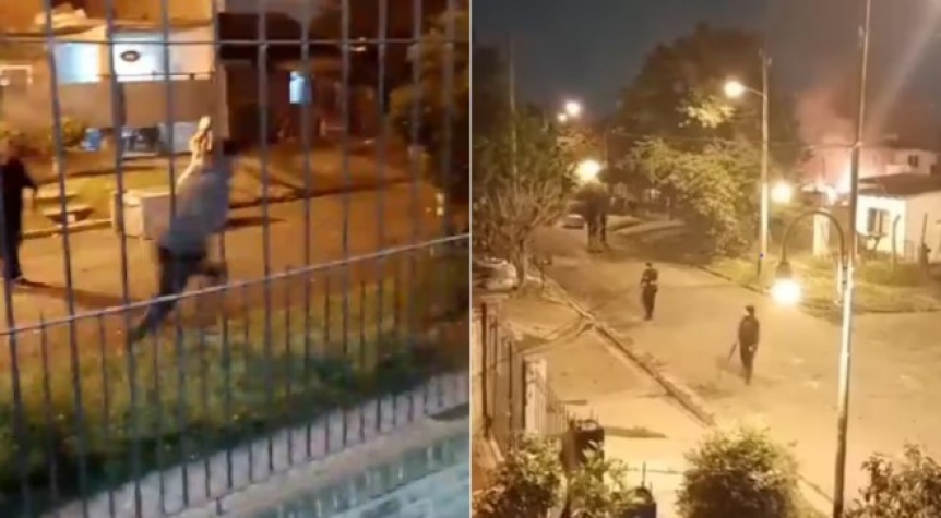 VIDEO | Brutal venganza: Una mujer bale a un beb en medio de un conflicto entre vecinos