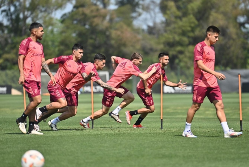 River entren por la maana y ya est en camino a Belo Horizonte