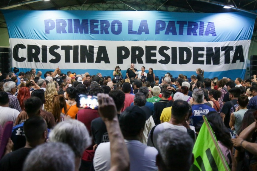 Mayra: Cristina tiene un profundo amor y compromiso con la patria, es nuestra candidata y va a ser nuestra Presidenta del PJ