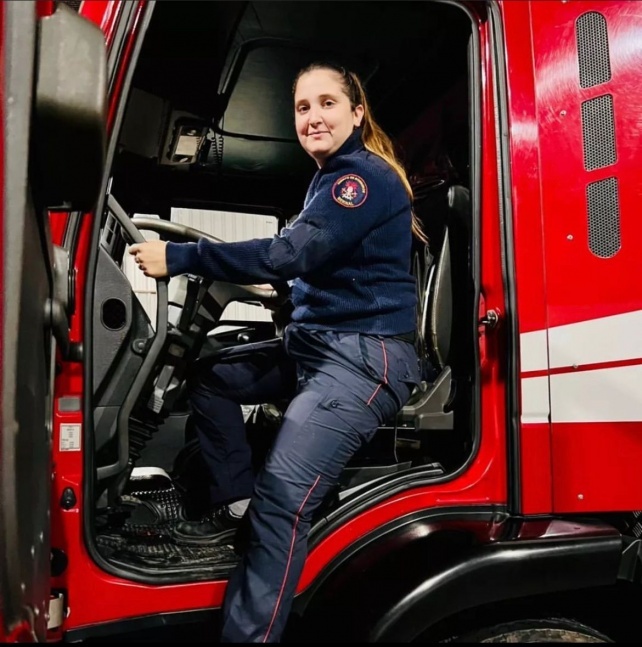 Destacado logro para una representante de Bernal en las Olimpadas de Habilidades Bomberiles