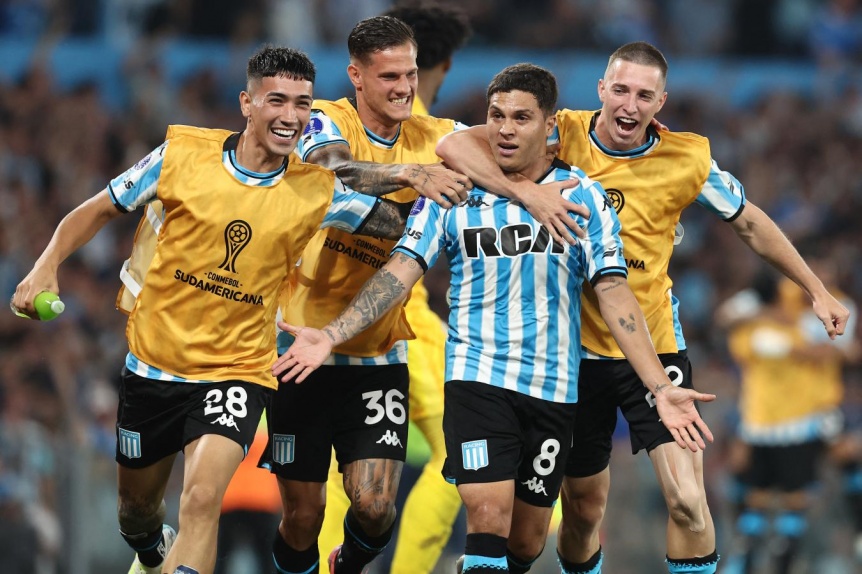 Racing le gan a Corinthians y sac pasajes a la final de la Sudamericana