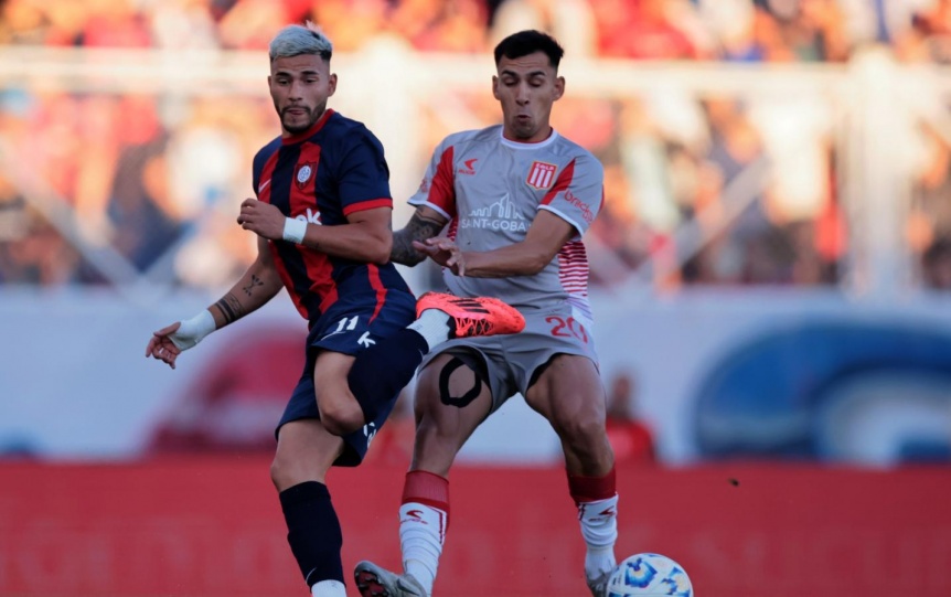 Con mucha ms pierna fuerte que juego, igualaron San Lorenzo y Estudiantes