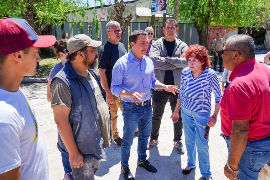 Florencio Varela: Finaliz la pavimentacin de la calle Finochietto en San Eduardo