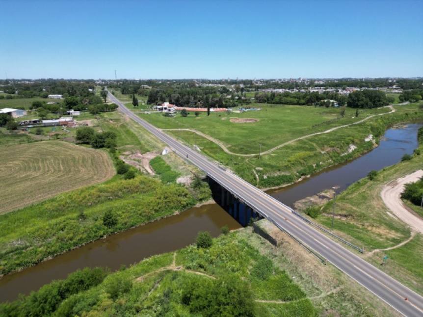 Salto: Se finalizaron 31 km de reconstruccin integral en la Ruta Provincial 32