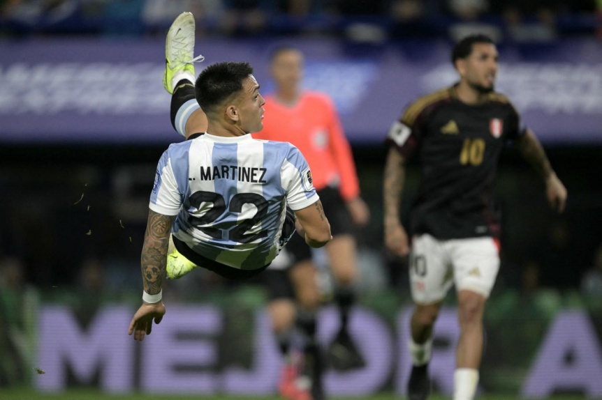 Con un golazo de Lautaro, Argentina cerr el ao en lo ms alto