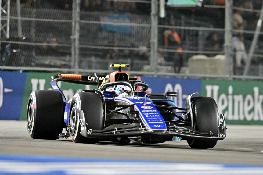 Colapinto redonde una gran carrera en las Vegas donde se consagr Verstappen