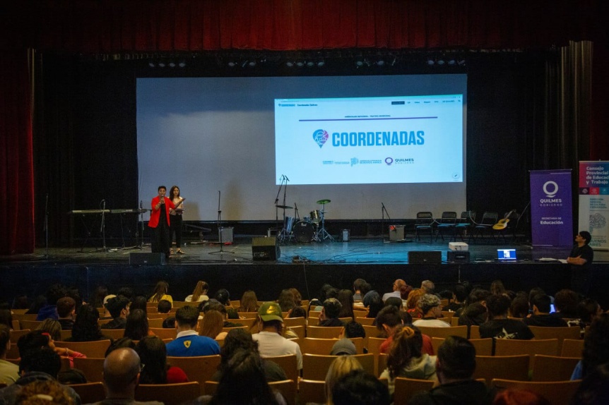 Se realiz el cierre del programa coordenadas destinado a estudiantes secundarios de Quilmes